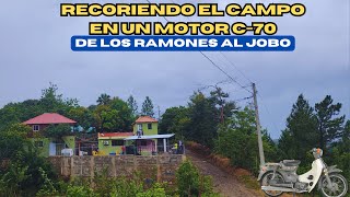 Recorriendo El Campo En Un Motor C-70 📍De Los Ramones Hacia El Jobo, Santiago Rodríguez