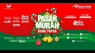 Pembukaan Pasar Murah Bank Papua 2023