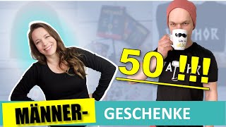 🤯 50 kreative MÄNNERGESCHENKE 💪🏻