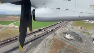 Horizon Air Dash 8-400 Lands Pasco KPSC