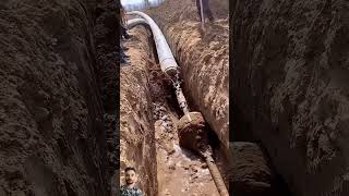 Underground pipe insertion process