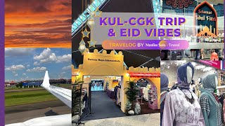 KUL - CGK flight, Ramadhan vibes in KLIA & Thamrin City, Central Jakarta as a Muslimah Solo Traveler