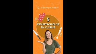 MES 5 INDISPENSABLES EN CUISINE 👩‍🍳🍴