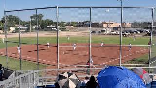 7/10 bunt, steal 2nd and 3rd stranded.