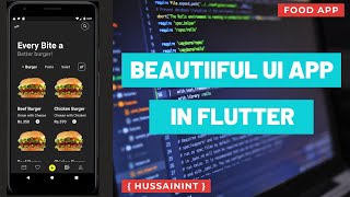Beautiful FoodApp UI Tutorial in Flutter