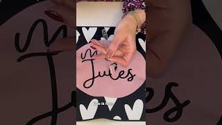 Miss Jules nail art video