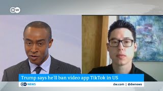 Dennis-Kenji Kipker im Live-Interview mit der Deutschen Welle am 01.08.2020 zum U.S. TikTok-Ban