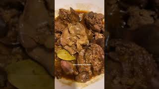 Spicy chicken liver adobo #Shorts