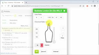 Inventúra fliaš tvrdého alkoholu (SBL) v iKelp POS Mobile