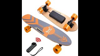 Review DEVO Electric Skateboard with Wireless Remote, Electric Skateboard