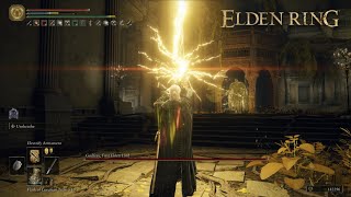 [Elden Ring] Godfrey, First Elden Lord (Lyndell, Royal Capital) boss fight | No Damage | 2024