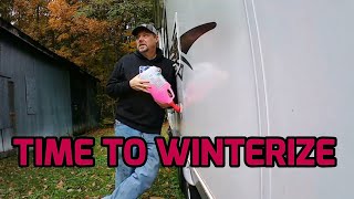 Winterizing My Camper, 2010 Gulfstream Stream Lite XLT