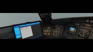 Approach and landing at Vigra, ils rwy 24