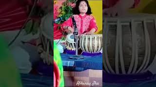 Avantika||Granddaughter of Pandit Kishan Maharaj|| #tabla #reels #indianmusic #tablaplayer