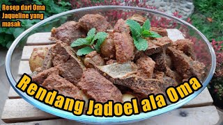 RENDANG SAPI JADUL | Masak Bareng Oma | Cook eps.14