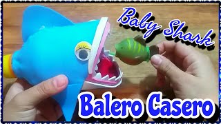 Crea tu propio balero casero - Baby shark con botella plástica - Fácil y Rápido - DIY