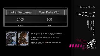 〈ᴡʀ〉 World Record: 1400 wins, 100% winrate  ⁞ Game of Eternity: Hard | Swords of Legends Online