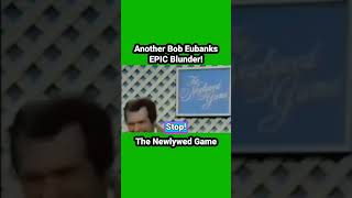 Bob Eubanks EPIC Blunder #thenewlywedgame #newlyweds #funny #gameshow  #1970s #laugh #comedy