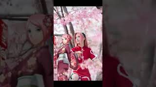 Naruto girls cosplay edit #anime #naruto #amv