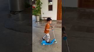 Alon’s first scooter ride 🛴 #shorts #shortvideo #shortsviral #shortsfeed #short #shortsvideo #viral