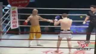 Chinese monk in fights without rules