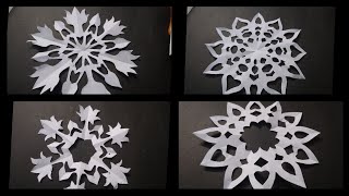 Art and craft activity|| paper snowflake || paper rangoli ||beautiful paper cutting craft