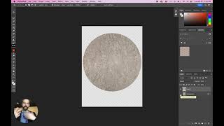 Making circular selections in Photoshop