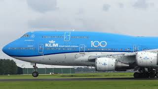 ✈KLM Boeing 747-400(M) - Majestic takeoff at Amsterdam Schiphol Airport