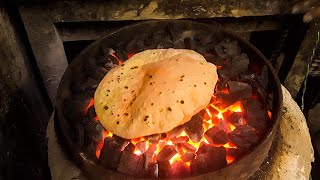 Amazing Roti Making style in India | Indian Bread Recipes | Street Food India | Amazing Indian Skill