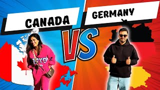 Germany 🇩🇪 Next canada Banega ab |  Germany vs Canada I Which country is best for you ?