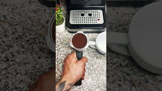 This is how CHEAP Espresso Machine at HOME makes a perfect ESPRESSO!!!#coffee #cheap #shortsyoutube