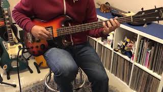 1990s Zenny Bandilla 4 String Bass 3 Color Sunburst Philippines