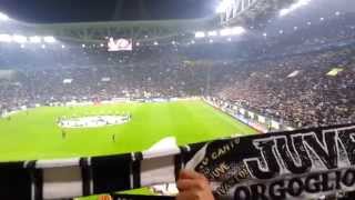 Juventus - Borussia Dortmund 2-1 Inno Champions Curva sud 24/02/2015