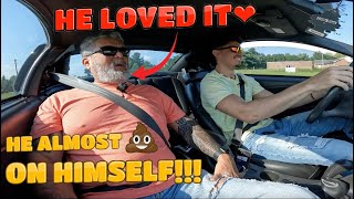 MY DAD'S FIRST REACTION TO MY 2004 MUSTANG GT! (for my birthday)