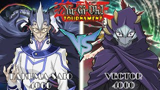 TAKUMA SAIO VS VECTOR | Accurate Anime Deck | EDOPRO | TOURNAMENT