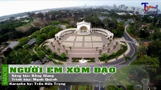 Người Em Xóm Đạo - Mạnh Quỳnh Karaoke