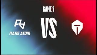 los focus no son correctos TOP Esports vs Rare Atom game 1 Dia 3 semana 1 Primavera LPL 2022