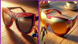 Superheroes as Sunglasses 🕶 💥 Avengers vs DC - All Marvel Characters #avengers @worldsofwonder00