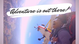 SKYDIVING EXPERIENCE— omg!