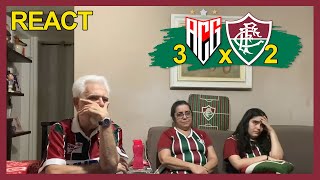 FAMÍLIA TRICOLOR REAGE À 3 ATLÉTICO GO X 2 FLUMINENSE- CAMPEONATO BRASILEIRO 2022