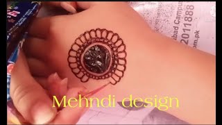 Mehndi design || back hand mehndi design  || tikki design by Muskan beauti life