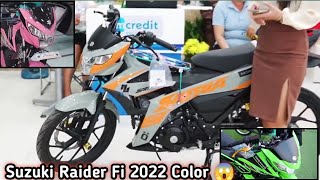 Suzuki Raider 150 Fi 2022 new Color // Suzuki Satria 150 2022 model