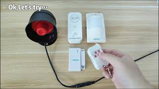 KERUI Upgraded Standalone Home Office Shop Security Alarm System Kit