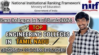 TOP 100 Engineering NIRF Ranking Colleges IN Tamilnadu | 2025 Admission Process Full Explained