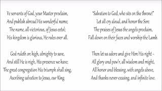 Ye Servants Of God Hymn By Charles Wesley With Lyrics