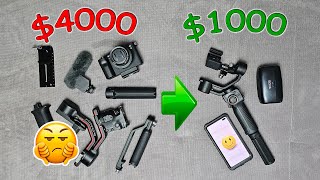 DSLR vs Mobile phone for vlogging, which is better Sony A7C DJI, Hohem iSteady M6 Samsung S23 Ultra