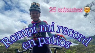 Rompí mi récord en el alto de Patios | La Vale