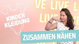 🔴 LIVE: Wir nähen zusammen für die Kleinen