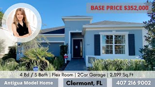 NEW HOMES FOR SALE | CLERMONT FLORIDA | NEW CONSTRUCTION |TAYLOR MORRISON | MOVING TO FLORIDA