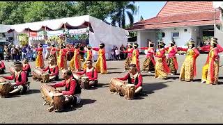 Penampilan Rampak Kendang CGP Angkatan 7 Kabupaten Cilacap